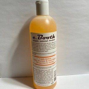 c. Booth Triple Action Bath Shower Tangerine Honey